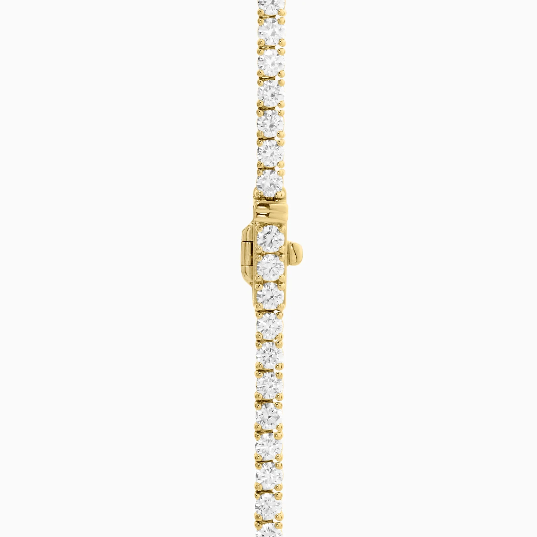 10.24 Carats Lab Grown Diamond Tennis Necklace - Image 3