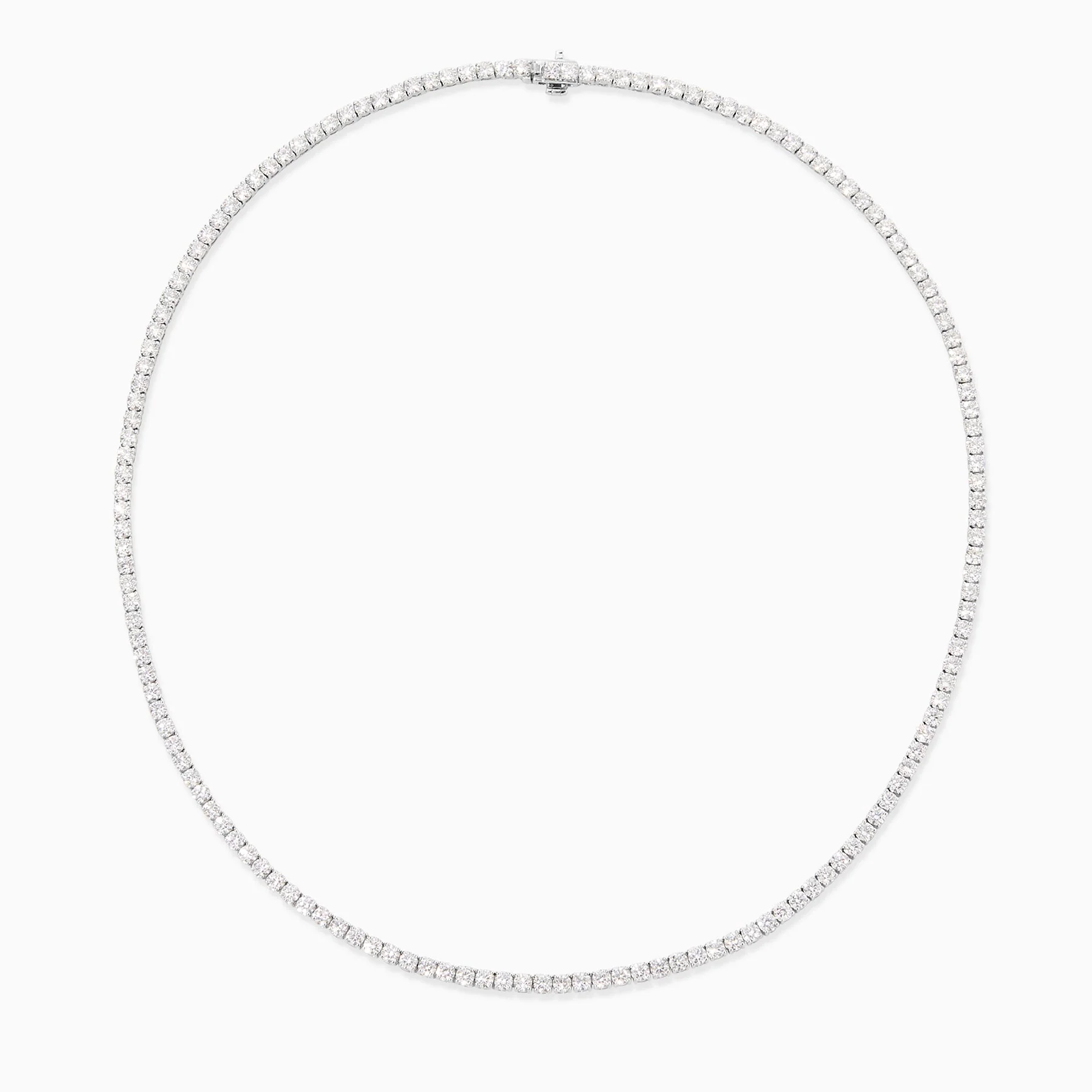 15.00 Carat Lab Grown Diamond Tennis Necklace - Image 2