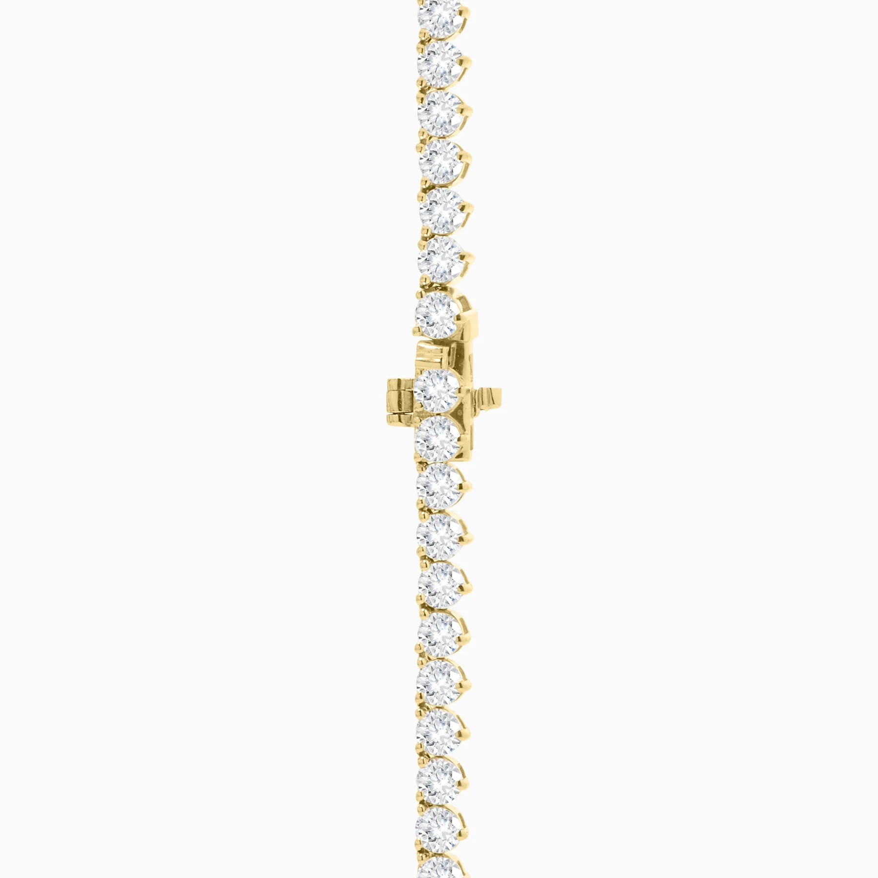 15.00 Carats Lab Grown Diamond Tennis Necklace - Image 2