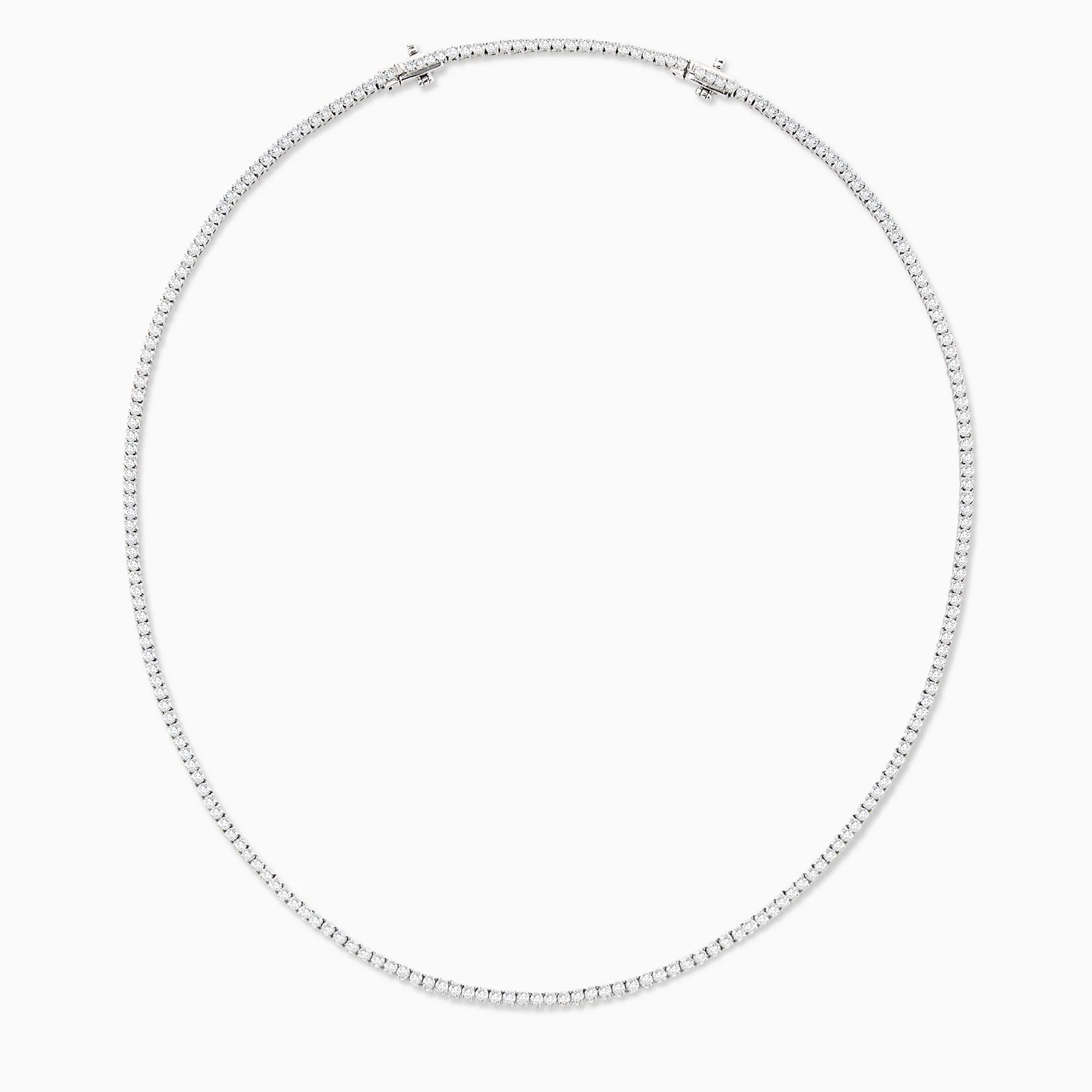 5.00 Carats Lab Grown Diamond Tennis Necklace - Image 2