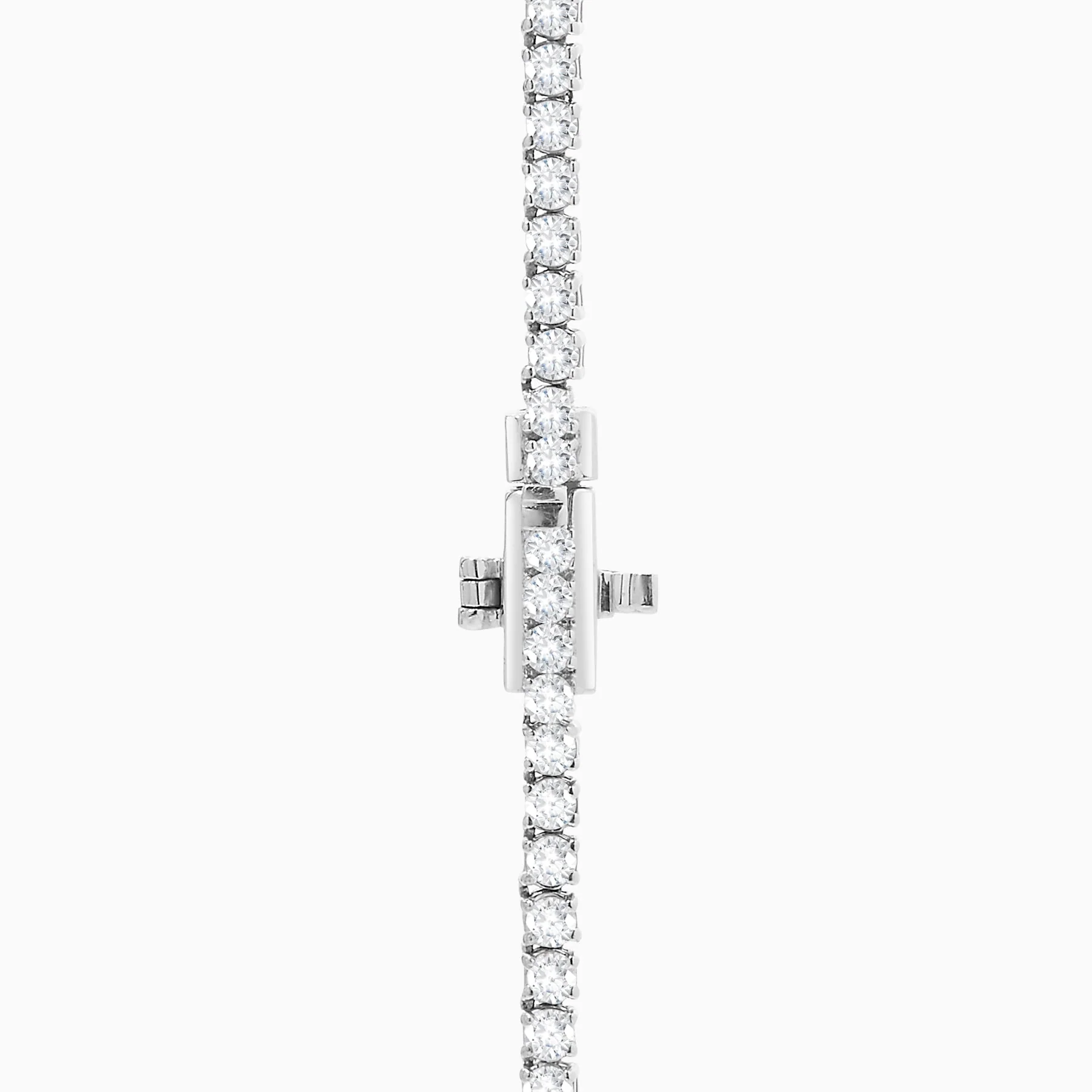 5.00 Carats Lab Grown Diamond Tennis Necklace - Image 3